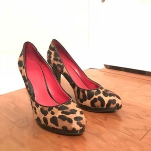 Nine West Leopard Pumps